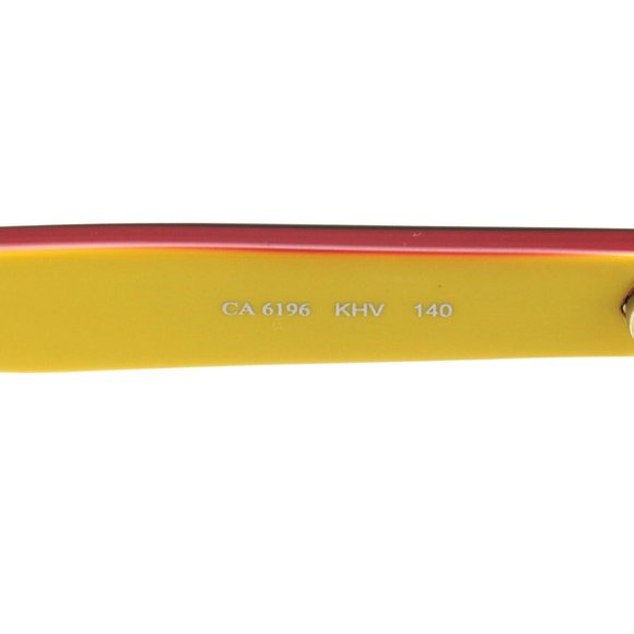 Carrera Rectangular Style Black/Red/Yellow Frame